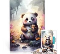 1000 Piece Jigsaws for Adults Panda Fiction Stressabbau Staycation Zeit totschlagen Ein Kunstwerk75x50cm