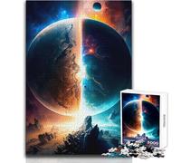 1000 Piece Jigsaws for Adults Parallel Worlds Relaxing And Calming Indoor Hobby Perfect Precise Fit Leisure Toy Size 50x75cm