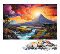 1000 Piece Jigsaws for Adults Peaks Inserted Into The Sky Puzzles Gifts Birthday Present Gifts for for Teenager Age 14 And Up 1000 PCS(38x26cm)
