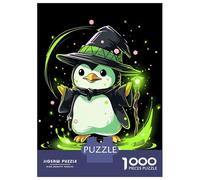 1000 Piece Jigsaws for Adults Penguin Spell Caster Jigsaws for Adults Brain Teaser Game Analysis And Logic Great Gift for Gaming 70x50cm/1000pcs