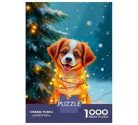 1000 Piece Jigsaws for Adults Phantasmal Tiger Puzzle for Adults Brain Teaser Game Precision Cutting Challenging To Complete 52x38cm/1000pcs