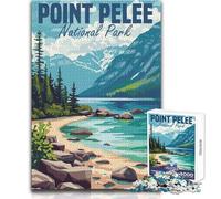 1000 Piece Jigsaws for Adults Point Pelee National Park Relaxing And Calming Indoor Hobby Perfect Precise Fit Leisure Toy Size 38x52cm