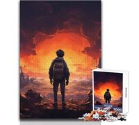 1000 Piece Jigsaws for Adults Post-Apocalyptic Wanderer Relaxing And Calming Indoor Hobby Perfect Precise Fit Leisure Toy Size 38x52cm
