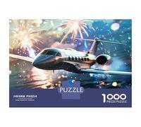 1000 Piece Jigsaws for Adults Private Jet Charter Deals Jigsaw for Adults Relaxing Games But Fun And Humorous Great Gift for Gaming 38x26cm/1000pcs