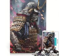 1000 Piece Jigsaws for Adults Puzzle A Samurai Warrior, Relax Games, Fun Activities at Home, Improving Love between Couples 50x75cm