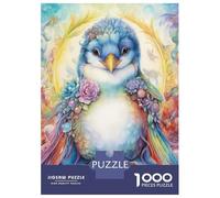 1000 Piece Jigsaws for Adults Puzzle Adorable Little Penguin Jigsaw Puzzle Brain Teaser Game Hand Speed Race Great Gift for Gaming 52x38cm/1000pcs