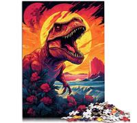 1000 Piece Jigsaws for Adults Puzzle an a giant dinosaur Games Toys Gift 26x38cm gifts for friends and family for 14 year olds