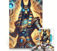 1000 Piece Jigsaws for Adults Puzzle Anu gyptian God, Relax Games, Fun Activities at Home, Improving Love between Couples 50x75cm