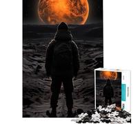 1000 Piece Jigsaws for Adults Puzzle Apocalyptic Sunrise Fun at Home Activities, Enhance Memory Educational Game Suitable for Ages 14 And Up (38x52cm)