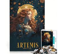 1000 Piece Jigsaws for Adults Puzzle Artemis Poster, Relax Games, Fun Activities at Home, Improving Love between Couples 50x75cm
