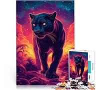 1000 Piece Jigsaws for Adults Puzzle Astral Panther of the Midnight Nebula Lustige Spiele Wohnkunstdekor75x50cm