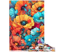 1000 Piece Jigsaws for Adults Puzzle California Poppy Challenging Game Gifts 26x38cm Suitable for desktop decoration for ages 14+