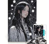 1000 Piece Jigsaws for Adults Puzzle Celestial Keeper︰ Weaver of Constellations, Fun Games, Parent-child Interaction, with Matching Poster And Trivia Sheet 38x52cm