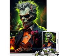 1000 Piece Jigsaws for Adults Puzzle Colorful Dead Man Home Decoration Toys Art Work Gift Hands-on Game Challenging To Complete Size 38x26cm