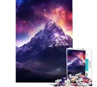 1000 Piece Jigsaws for Adults Puzzle Cosmic Aura Fun at Home Activities, Enhance Memory Educational Game Suitable for Ages 14 And Up (38x26cm)
