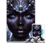1000 Piece Jigsaws for Adults Puzzle Cosmic Beauty Portrait Family Fun & Game Night Improve Memory Secret Santa Gifts (size 38x26cm)