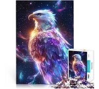 1000 Piece Jigsaws for Adults Puzzle Cosmic Eagles Flight Intellektuelles Spiel Einzigartige Wohndekoration und Geschenke52x38cm