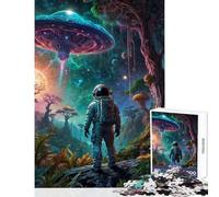 1000 Piece Jigsaws for Adults Puzzle Cosmic Wonders UFO Educational Toy Funny Gift for Educational Game Every Piece Is Unique - size 38x26cm