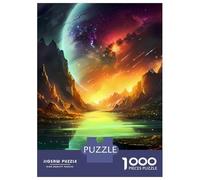 1000 Piece Jigsaws for Adults Puzzle Cosmos Stellar Plateau Teenager Puzzles Hands-on Game Difficult Challenge Birthday Present, Gifts, 38x26cm/1000pcs