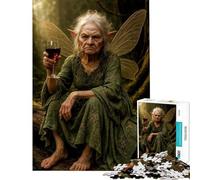 1000 Piece Jigsaws for Adults Puzzle Cranky Wings ﹨u Cabernet Things Puzzle for Adults Family Game Precision Cutting Great Gifts for Gaming (Size 38x26cm)