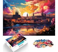 1000 Piece Jigsaws for Adults Puzzle Czech Switzerland learning educational jigsaw puzzle 26x38cm Educational Game for Birthday Chrismas