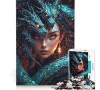1000 Piece Jigsaws for Adults Puzzle Double Trouble, Educational Game, Wall Decoration, for Is Ideal As A Gift 38x26cm