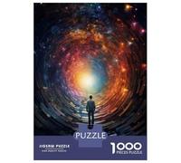 1000 Piece Jigsaws for Adults Puzzle Explore The Universe with Ease Puzzles for Adults Fun Games Wall Decoration Challenging To Complete 70x50cm/1000pcs