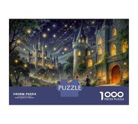 1000 Piece Jigsaws for Adults Puzzle Fairytale Castle Romance Puzzles for Adults Family Games Precision Cutting Gifts for Friends And Family 70x50cm/1000pcs