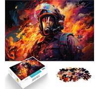 1000 Piece Jigsaws for Adults Puzzle firefighter Games Toys Gift 26x38cm gifts for friends and family Suitable for and teens 14+