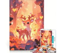 1000 Piece Jigsaws for Adults Puzzle Furry Friends Pixels, Relax Games, Fun Activities at Home, Improving Love between Couples 38x52cm