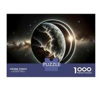 1000 Piece Jigsaws for Adults Puzzle Galactic Portal Celestial Gateway Adult Jigsaw Puzzle Brain Teaser Game Difficult Challenge Challenging To Complete 70x50cm/1000pcs