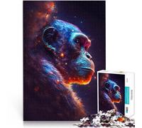 1000 Piece Jigsaws for Adults Puzzle Galaxy Art Monkey Quiz game 26x38cm Birthday Present Gifts Wall Art for teenager Age 14 Years Up