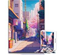 1000 Piece Jigsaws for Adults Puzzle Hidden Streets of The City Difficult Challenge Educational Games Great Gift for Games (size 38x52cm)