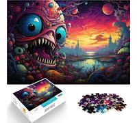 1000 Piece Jigsaws for Adults Puzzle Imagine monsters Challenging Game Gifts 26x38cm Challenging Game and Family Play for teenager Age 14+
