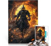 1000 Piece Jigsaws for Adults Puzzle inferno japanese samurai Toy Intellectual Game for is ideal as a gift for the whole family 50x70cm
