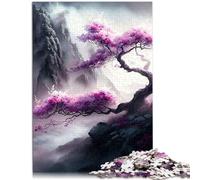 1000 Piece Jigsaws for Adults Puzzle japanese cherry blossoms learning educational jigsaw puzzle 26x38cm Unique Birthday and Gifts