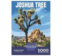 1000 Piece Jigsaws for Adults Puzzle Joshua Tree National Park Adult Jigsaw Puzzle Brain Teaser Game Difficult Challenge Challenging To Complete 70x50cm/1000pcs