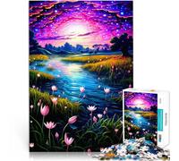 1000 Piece Jigsaws for Adults Puzzle Landscape Pädagogisches Spielzeug zum Stressabbau Die Liebe zwischen Paaren stärken50x70cm