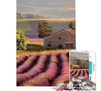 1000 Piece Jigsaws for Adults Puzzle Lavender Fields Teenager Puzzles Toy Wall Decor Perfect Decoration Great Gifts for Gaming (size 50x75cm)