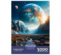1000 Piece Jigsaws for Adults Puzzle Lost Land Jigsaw Puzzle Brain Teaser Game Hand Speed Race Great Gift for Gaming 38x26cm/1000pcs