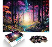1000 Piece Jigsaws for Adults Puzzle Magical Forest Pattern assembly 50x75cm deal as gifts for the whole family for Age 14