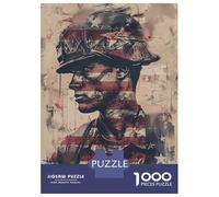 1000 Piece Jigsaws for Adults Puzzle Memorial Day Adult Jigsaw Puzzle Toy Wall Decor Difficult Hard Birthday Present, Gifts, 52x38cm/1000pcs