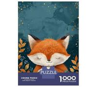 1000 Piece Jigsaws for Adults Puzzle Modern Cubism Cat And Moon - Abstract Geometric Feline Art Puzzles for Adults Family Game Hand Speed Race Challenging To Complete 52x38cm/1000pcs