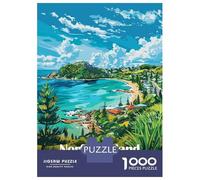 1000 Piece Jigsaws for Adults Puzzle Norfolk Island, Australia Adult Jigsaw Puzzle Brain Teaser Game Difficult Challenge Challenging To Complete 38x26cm/1000pcs