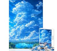 1000 Piece Jigsaws for Adults Puzzle NYC Cloudy Day Home Decoration Toys Art Work Gift Hands-on Game Challenging To Complete Size 50x75cm