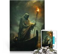 1000 Piece Jigsaws for Adults Puzzle On the River Stressabbau Schwierige Herausforderung Lustiges Geschenk50x70cm