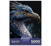 1000 Piece Jigsaws for Adults Puzzle Paint Mystic Birds Jigsaw Puzzle Brain Teaser Game Hand Speed Race Great Gift for Gaming 38x26cm/1000pcs