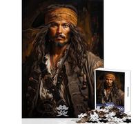 1000 Piece Jigsaws for Adults Puzzle Pirates Charm Educational Toy Gifts for Women Men Impossible Game Artists' Collection, Fine Arts Size 38x52cm
