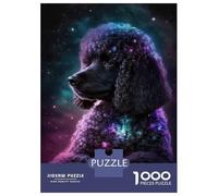 1000 Piece Jigsaws for Adults Puzzle Poodle Style 3 Adult Jigsaw Puzzle Brain Teaser Game Difficult Challenge Challenging To Complete 70x50cm/1000pcs