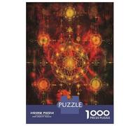 1000 Piece Jigsaws for Adults Puzzle Sacred Geometry Tapestry Teenager Puzzles Hands-on Game Difficult Challenge Birthday Present, Gifts, 52x38cm/1000pcs
